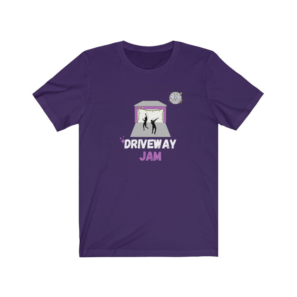dance tshirt in purple