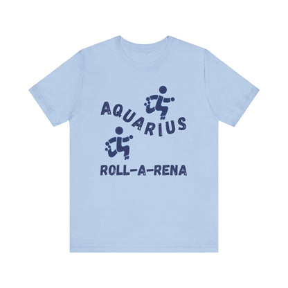 Aquarius Roll-A-Rena 👕 Vintage Roller Skating T-Shirt