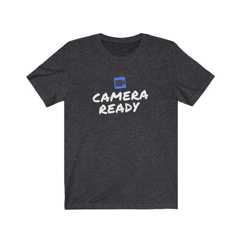 Camera ready t shirt  - heather grey