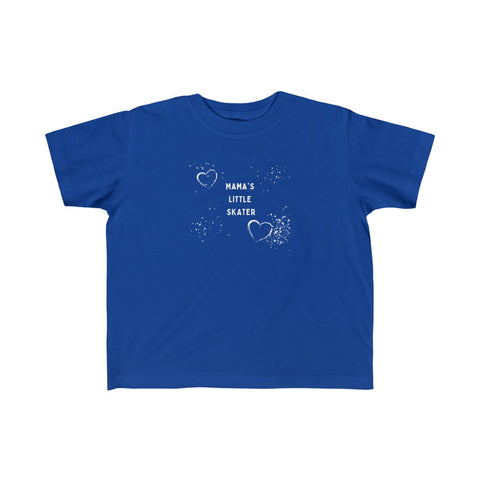 Kids Roller Skate T Shirt - Royal Blue