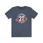 21st birthday shirts - heather navy